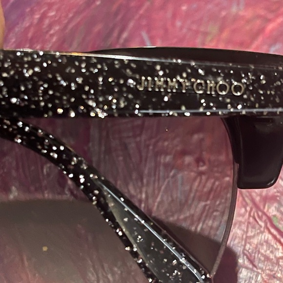 New Jimmy Choo Sunglasses. Super cute and New. Only tried them on and to wipe. - Picture 7 of 9